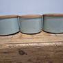 tea, coffee, sugar canisters, stackable Image 2