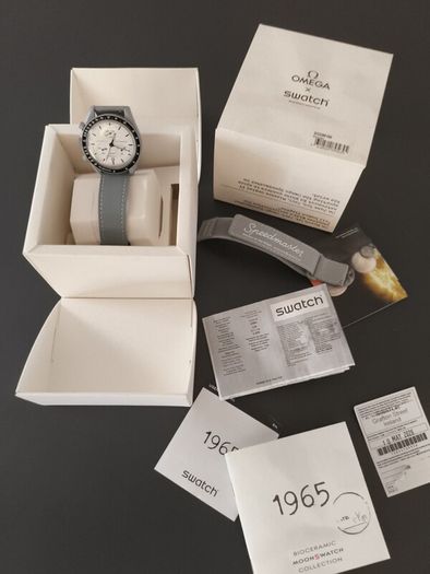 Omega + Swatch Speedmaster Moon watch