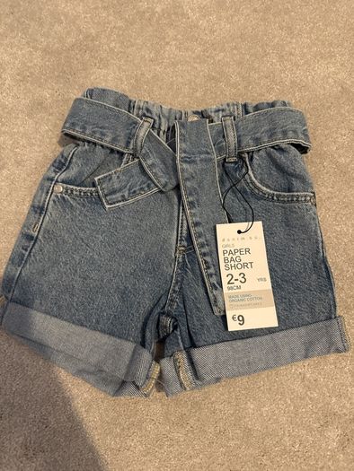 New shorts size 2-3 years