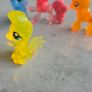 6 x Mane Six mini Figures 2inch transparent MLP G4 My Little Pony Image 4