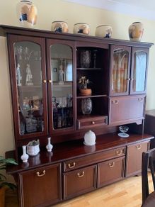 Mahogany Display unit