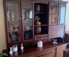 Mahogany Display unit