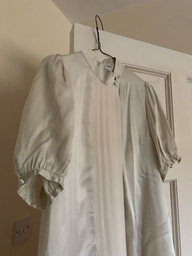 Paul & Joe sister silk oyster coloured blouse size 1 - UK 10