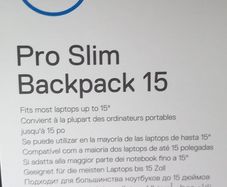 Dell laptop back pack black BNWT