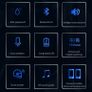 Wireless BT12 Motorbike Bluetooth Helmet Headset BT V5.0 + EDR Motorbike Riding Handsfree Call Music Microphone Headphones Image 4