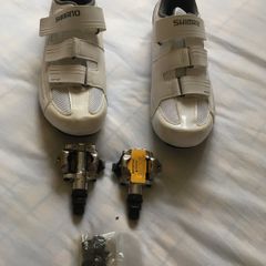 Shimano Cycling Shoes, Cleats and Pedals