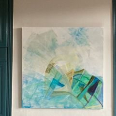 XL LARGE ART Celtic Art Original painting original art Dublin