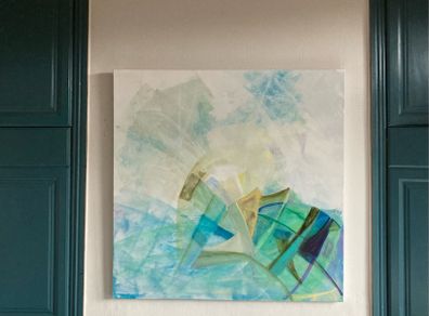 XL LARGE ART Celtic Art Original painting original art Dublin