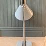 1960's Designed, Chrome & Teak Adjustable Desk Lamp Image 10