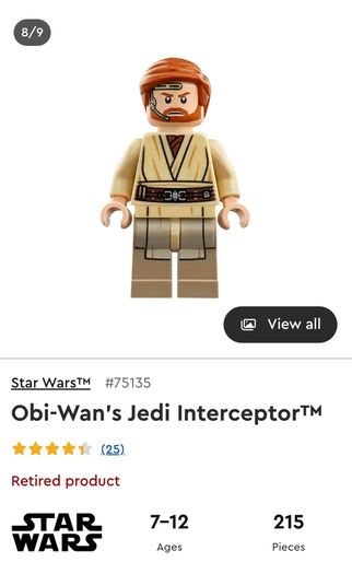 90 Euro Each!! - Lego Star Wars - Retired Sets