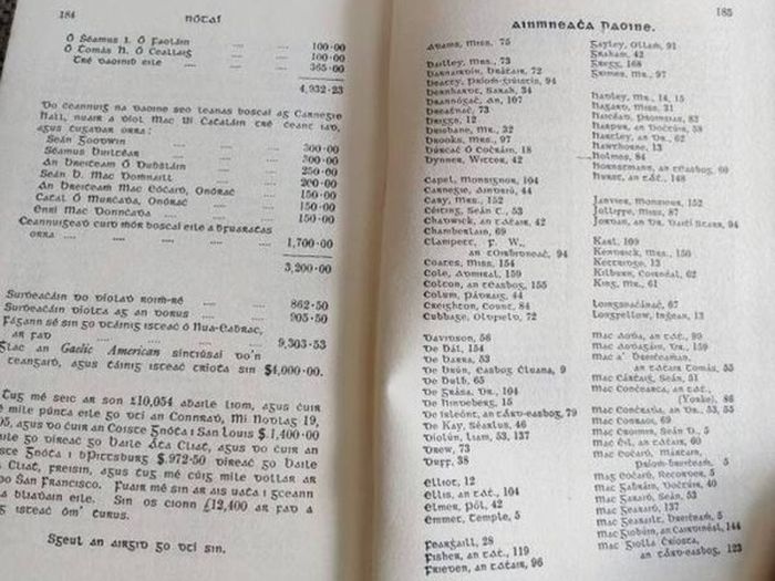 Mo Turur go hAmerice by An Craoibhin 1937 hardback with dustcover by Douglas Hyde The Little Branch and My Travels in America in good condition with some wear to the dustcover see photos and some writing on the inside page FREE POSTAGE INCLUDED