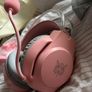 pink gaming headset Image 2