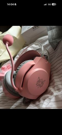 pink gaming headset