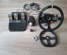 Logitech G29 Wheel, pedals, gear shifter