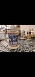 German beer steins