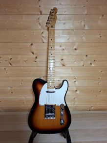 Fender Telecaster 3-Colour Sunburst  Maple Neck + Hard Case