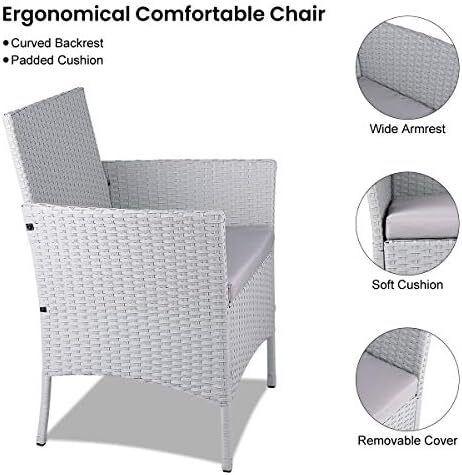 Garden Furniture Set, 4 piece