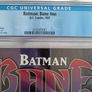 Bane Graphic Novel CGC 9.8 Graded Comic Book Framed Batman DC Image 3