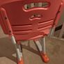 Adjustable Pink Kids Study Chair with Footrest Image 3