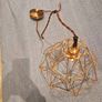 copper effect ceiling light Image 2