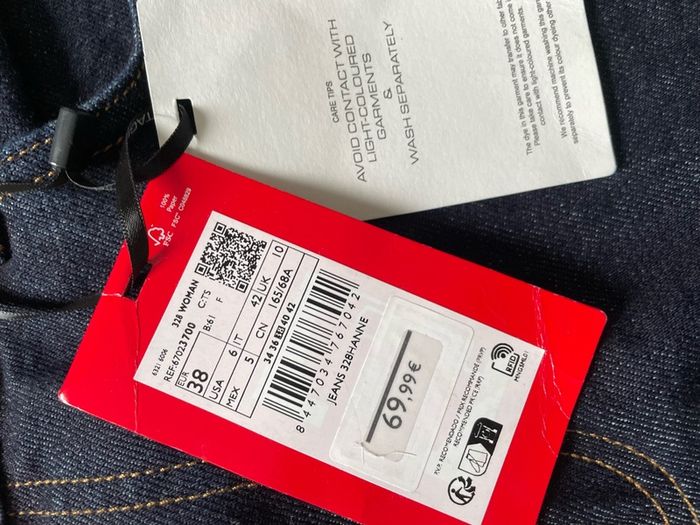 jeans women Mango low rise size 38/10 BNWT