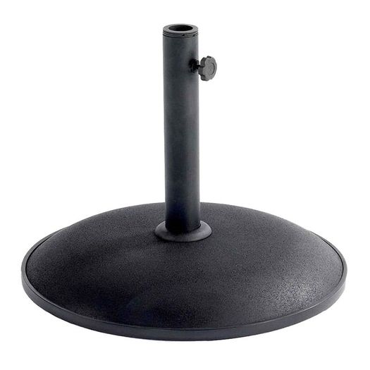 Hartman 3m Solar Parasol & 15Kg concete base