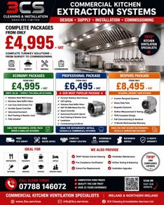 Commercial Kitchen Extraction Systems Design