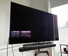 Lg Tv With Sound Bar - Oled55cs6la