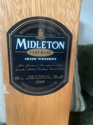 Middletons Whisky Box papers 2006