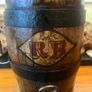 Antique "RB" Coopered Oak Beer Barrel Image 5