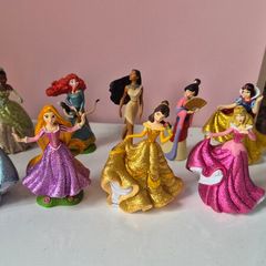 Glitter Disney Princess Figures