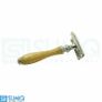 Men Traditional Classic Double Edge Shave Shaver Shaving Safety Salon Tool CE Image 2
