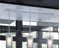 3 light ceiling pendant brand new unopened