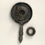 Antique French Solid Brass Candleholder Image 2