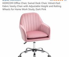 Pink Swivel chair