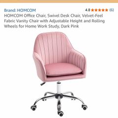 Pink Swivel chair