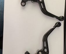 VFR 800 Fi short black LSL levers