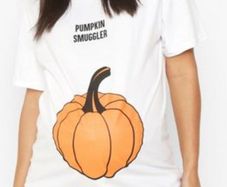 halloween t shirt pumpkin maternity size m