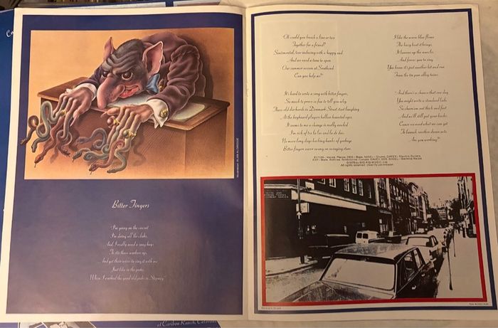 Elton John Captain Fantastic 1975 UK Vinyl LP with Original Lyric Booklet