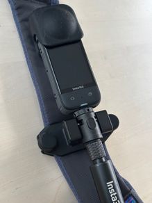 Action Camera 1/4" Selfie Stick Backpack Strap Quick Release Mount DJI, Insta360, GoPro