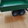 Bruder Tipping Trailer with Bales, Fence and Small Tractor. Image 5