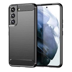 Shockproof Case For Samsung GALAXY S23 PLUS Carbon Fibre Effect Back Cover