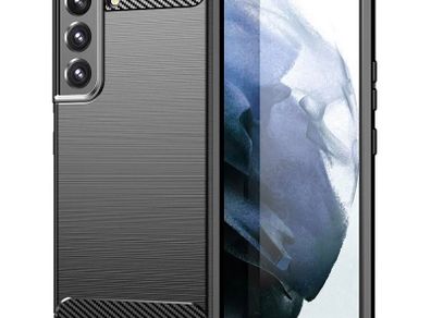Shockproof Case For Samsung GALAXY S23 PLUS Carbon Fibre Effect Back Cover