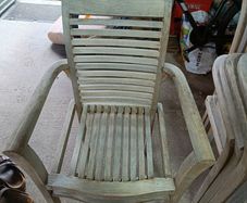 Garden Chairs Solid Teak