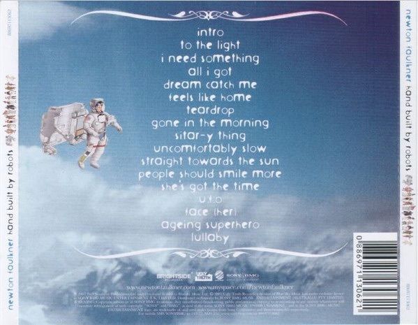newton faulkner - hand built by robots  CD