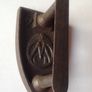 4x Antique Flat Irons French Cast Iron Image 8