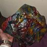 Hand Blown Stained Glass Art Bowl/Plate Image 5