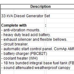 22 Kva  single phase generator