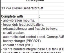22 Kva  single phase generator