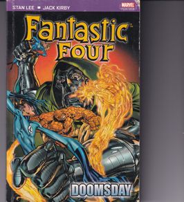 Fantastic Four Doomsday 200 Pages Reprints Fantasic Four 52-60 Paperback Size